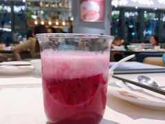 火龙果奶酪杯-港丽餐厅(高德置地店)