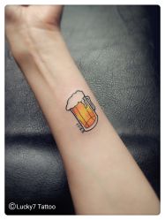 -幸运7纹身刺青Lucky7tattoo