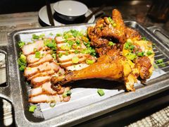 绿茶葱香烤鸡-绿茶餐厅(乐峰广场店)