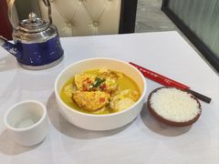 煎豆腐焖荷包蛋-湘桂人酒楼(西便门店)