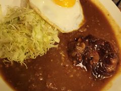 原味汉堡排咖喱饭-金龙咖喱