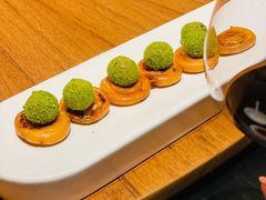 葱油饼鹅肝-木守西溪溪隐餐厅