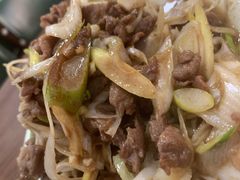 葱爆羊肉-清真永恒华威肉饼(潘家园店)