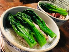 土鱿肉饼饭-黄祥华养生堂·炖汤·营养蒸饭(岭南天地店)