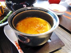 鹅肝蒸蛋配鱼翅汤-滩万日本料理Nadaman(国贸大酒店)