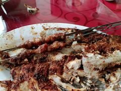 -北京龙庆四季香农家饭庄·灶台鱼·碳烤虹鳟鱼(龙庆峡店)