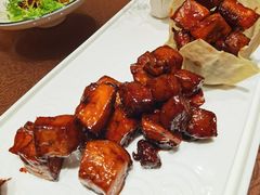 百灵菇牛肉粒-汤记传菜(浦江店)