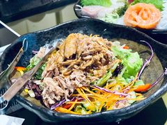 金枪鱼蔬菜沙拉-昱匠·日本料理(金融街店)