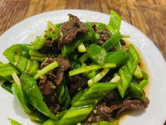 青椒炒牛肉-海口滨海新村143号海南老字号炒菜店