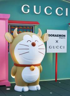 gucci(恒隆广场店)-"一直被首页刷屏的牛角蓝胖子变成金色的辣～.