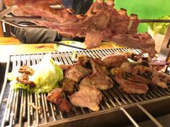 -欢乐牧人蒙古炭烤羊腿(四平路店)