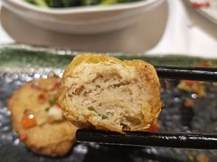 油豆皮葱花肉-酱湘宴餐厅(狮子山公园店)