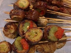 招牌鲜牛油-烎记烧烤(蓝天花园店)