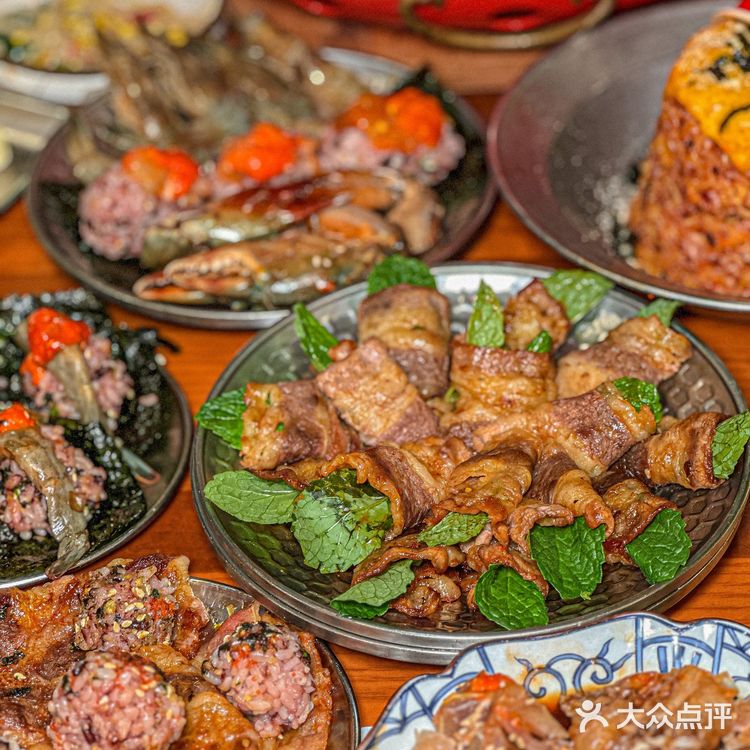 家人们！哼蟹的五花肉卷薄荷好吃哭了💤