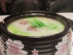 红薯咸骨芥菜煲-千百味红餐厅·江西菜(绿地双子塔店)