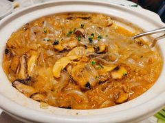 龙虾汤菌菇粉皮-四季民福烤鸭店(王府井灯市口店)