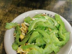 苦瓜炒鸡-晏老九豆花饭家常菜(上海城店)