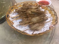 竹签猪颈肉-祈胜邨•顺德鱼生•顺德菜(容桂店)