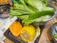 蔬菜拼盘-姜虎东白丁烤肉(虹桥天地店)
