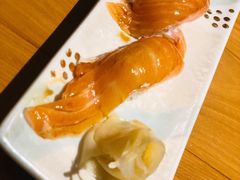 三文鱼腩手握寿司-渔寿司·日本料理(艾尚天地店)