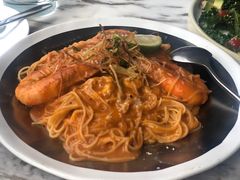 鲜虾浓汁天使面-The Rug Cafe(王府中环店)