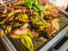 葱爆牛肉-绿茶餐厅(燕郊永旺店)