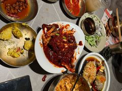 -草家酱蟹炭火烤肉店(珲春南路一店)