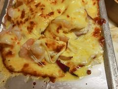 堂烹芝士虾-绿茶餐厅(西单老佛爷店)