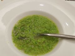 干贝丝菠菜汤-好悦情铁板烧