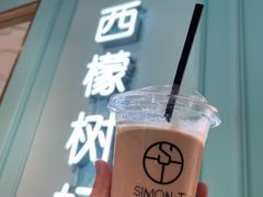 拿铁咖啡-西檬树SIMON·T轻奢蛋糕(大东方Max店)