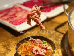 鲜牛肉-左庭右院鲜牛肉火锅(环球港店)