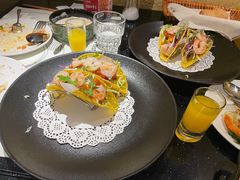 大虾塔可配鳀鱼酱（4个/份）-西堤牛排(杭州金沙天街龙湖店)