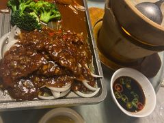 铁板黑椒牛柳-老广酒楼(樱花店)
