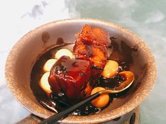 普洱鹌鹑蛋红烧肉-荷风细雨·中国茶宴(碧云店)