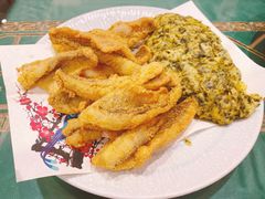 香酥黄花鱼饼子-鑫真味私房菜馆