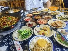 干锅牛肉丝-张关合渣(航空大道店)