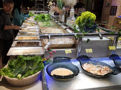 自助取餐区-永远爱烤肉火锅自助(龙德广场店)