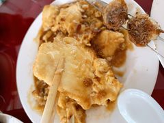 锅塌豆腐-北京龙庆四季香农家饭庄·灶台鱼·碳烤虹鳟鱼(龙庆峡店)