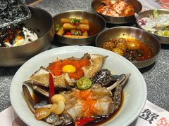 -草家酱蟹炭火烤肉店(珲春南路一店)