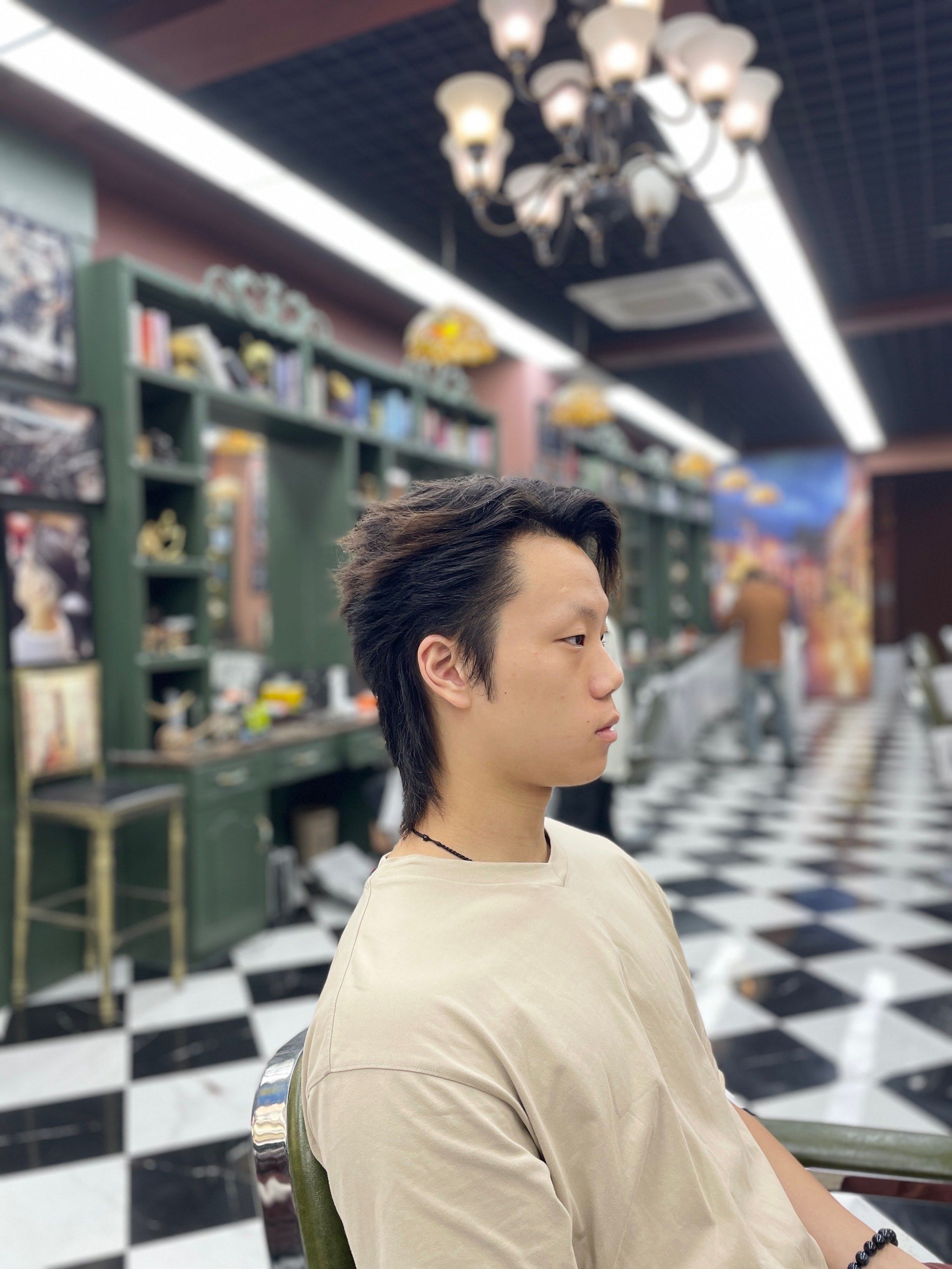 男士个性发型狼尾