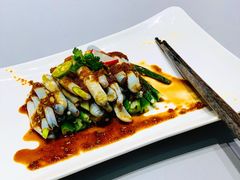 秋葵拌沙虫-黑明餐厅(白鹭洲店)