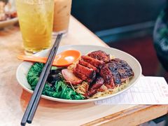 叉烧拼烧鸭捞面-一乐烧鹅(中环店)