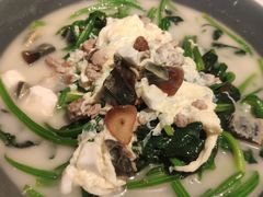 金银蛋上汤菠菜-港丽餐厅(高德置地店)