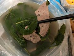 枸杞叶猪肝汤-银记肠粉店(市二宫店)