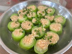 蒜蓉蒸胜瓜-钟叔烩鸡