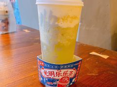香印葡萄酪酪-LELECHA乐乐茶(上海五角场万达广场店)