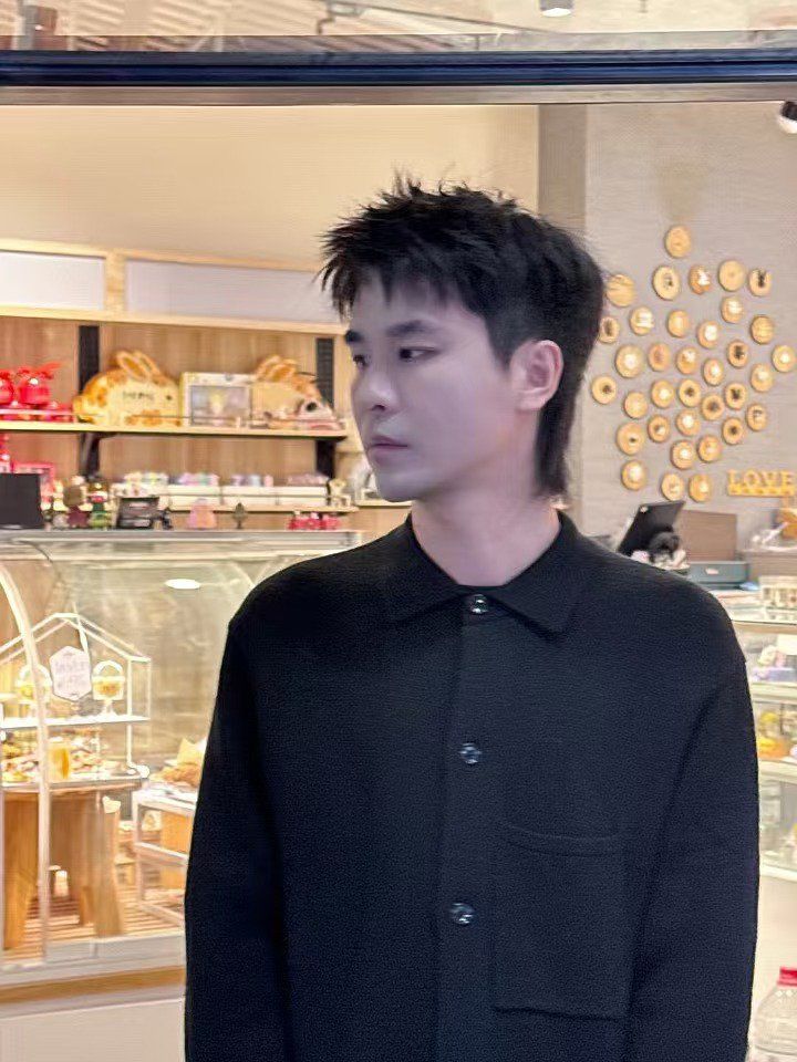 狼尾短发#男士发型