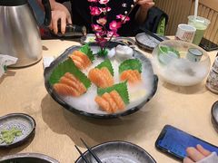 深海三文鱼刺身-万岁寿司(芳村店)
