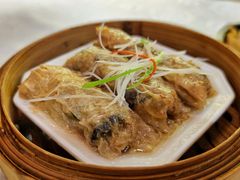 鲍汁鲜竹卷-广州建国酒店-盈丰阁粤菜-粤式茶点
