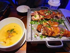 绿茶葱香烤鸡-绿茶餐厅(光谷世界城步行街店)